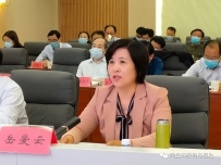 商丘市人民政府副市长，民建商丘市委主委——岳爱云